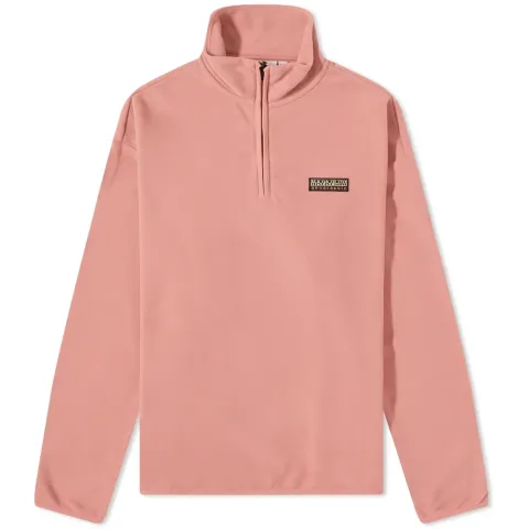 Patch Quarter Zip Fleece