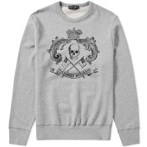 Skull Logo Crew Sweat