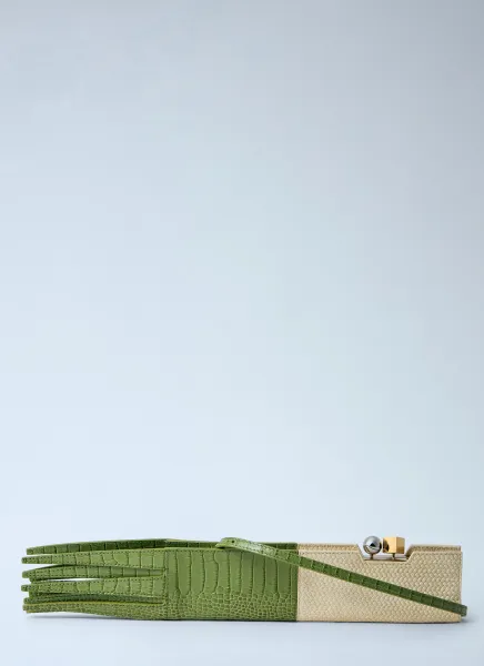 The Poireau Clutch Bag