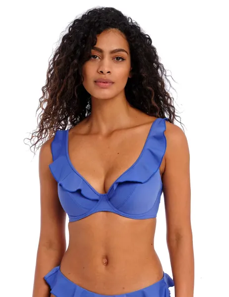 Freya Jewel Cove Wired Bikini Top D-HH Blue