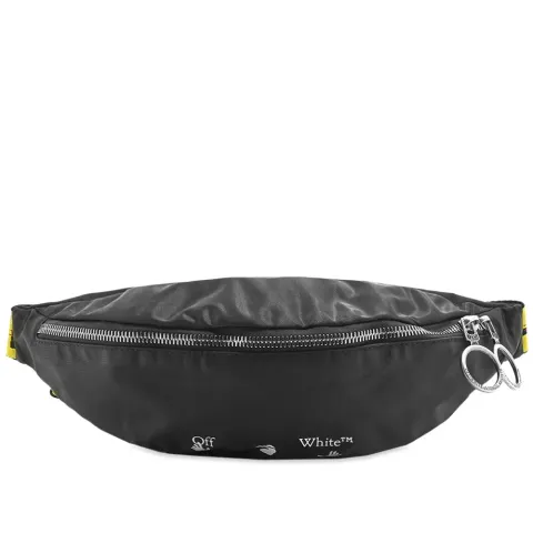 OW Logo Nylon Belt Bag