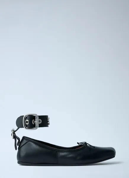 Bardot Ballerina Flats