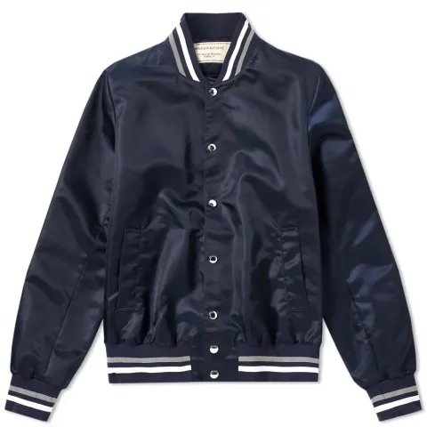 Maison Kitsuné Satin Teddy Jacket
