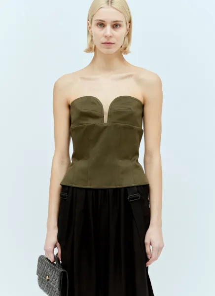 Gabardine Corset