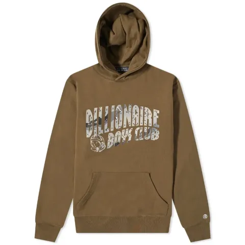 Camo Arch Logo Popover Hoodie