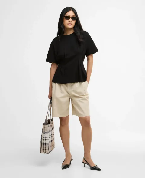 Daya Denim Bermuda Shorts