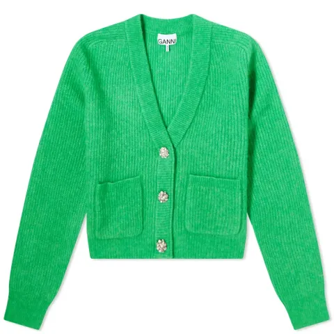 Wool Knit Cardigan