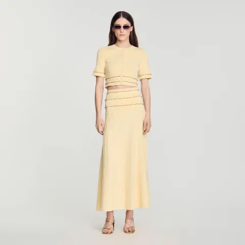 Long tassel skirt