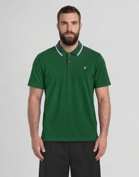 Lyle & Scott Tipped Track Polo Shirt