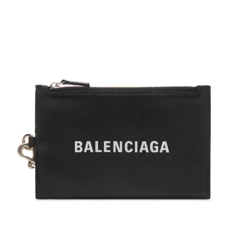 Logo Leather Passport Holder Lanyard