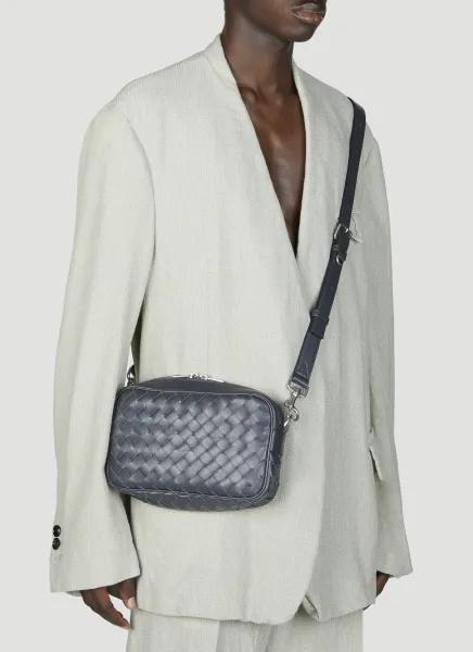Small Intrecciato Camera Bag