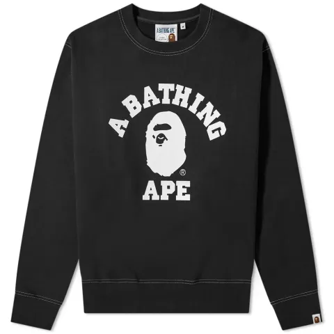 Relaxed Classic College Crew Sweat