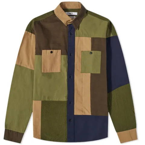 BORO PATCHWORK SHIRT RINSE