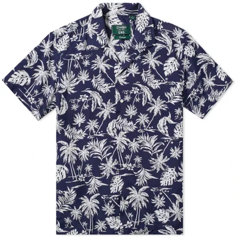 x END. Short Sleeve Floral Shirt