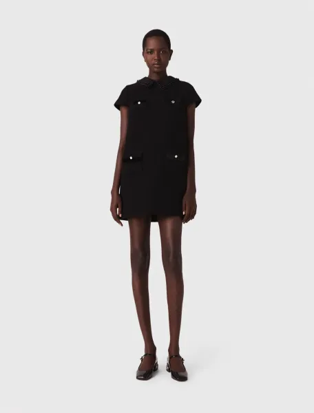 Short tweed dress