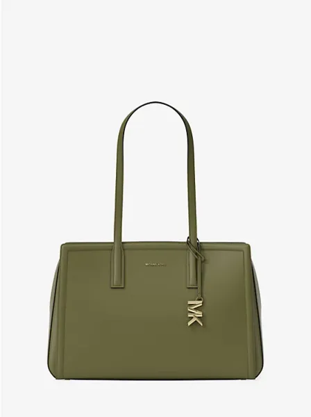 Laila Medium Leather Tote Bag