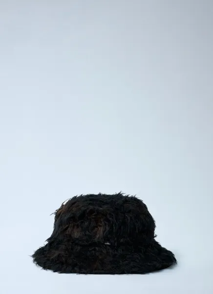 Hairy Wool Bucket Hat
