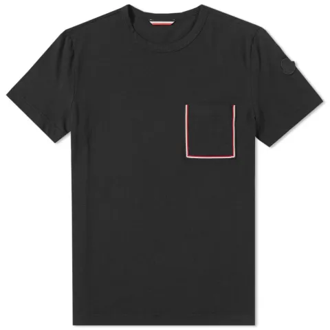 Tricolour Taping Pocket Tee