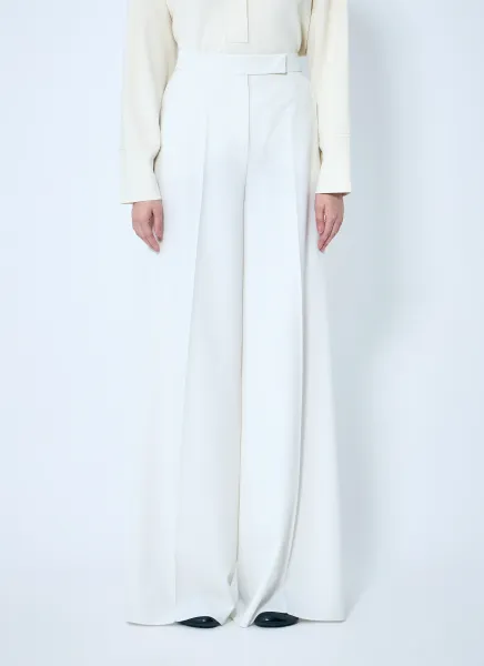 Gabardine Wool Pants