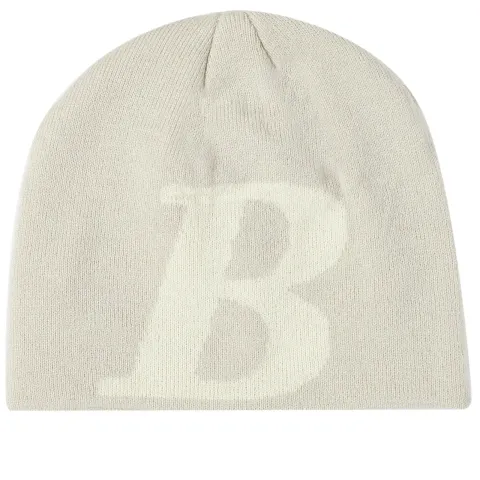 B Logo Skully Beanie