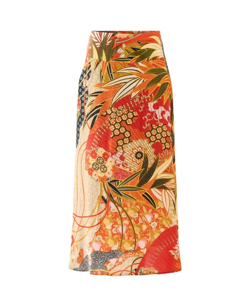 One Hundred Stars A-line Maxi Skirt