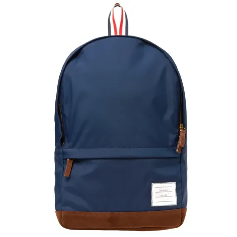Nylon & Suede Backpack