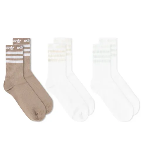 Trefoil Linear Socks - 3 Pack