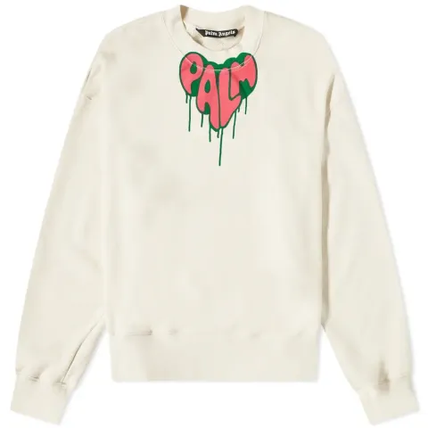 Spray Heart Logo Crew Sweat