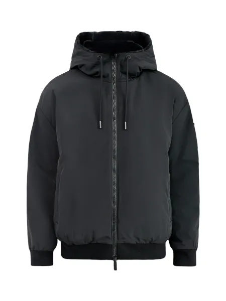 Moose Knuckles Men's Roland Reversible Bunny Faux-Fur Jacket