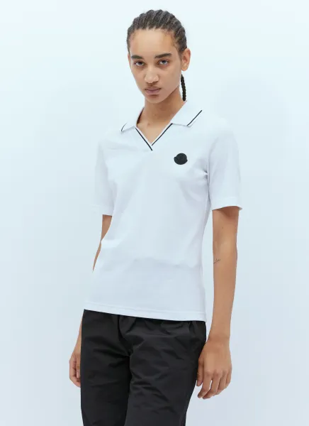 Logo Patch Polo Shirt