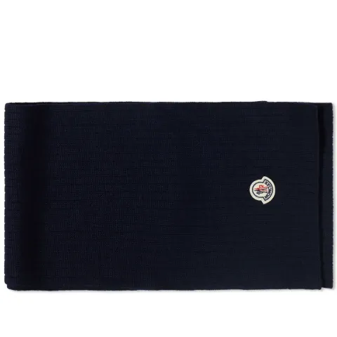 Logo Wool Scarf