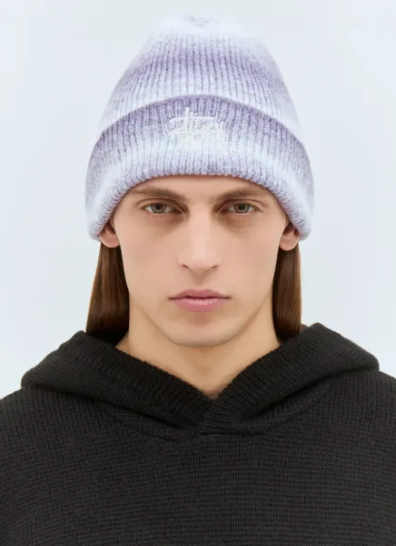 Cuff Basic Striped Beanie Hat