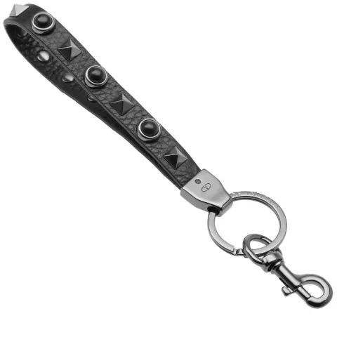 Noir Rock Stud Lanyard