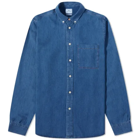 Button Down Denim Shirt