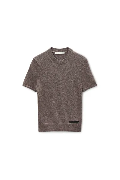 Short-Sleeve Wool Tee