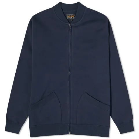 Zip Sweat Bomber Jacket