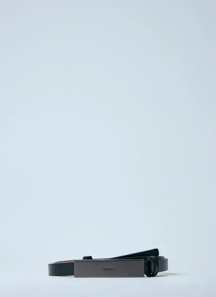 Logo Plaque Belt