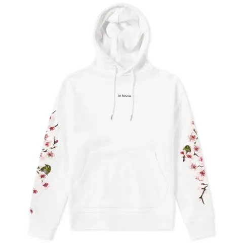 Black By Vanquish Sakura Embroidery Sleeve Hoody
