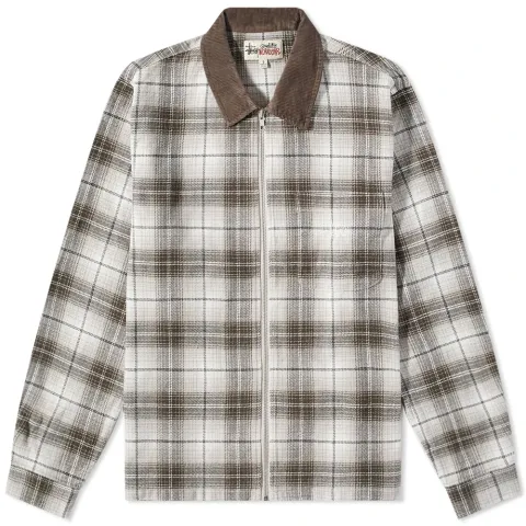 Frank Plaid Zip Shirt