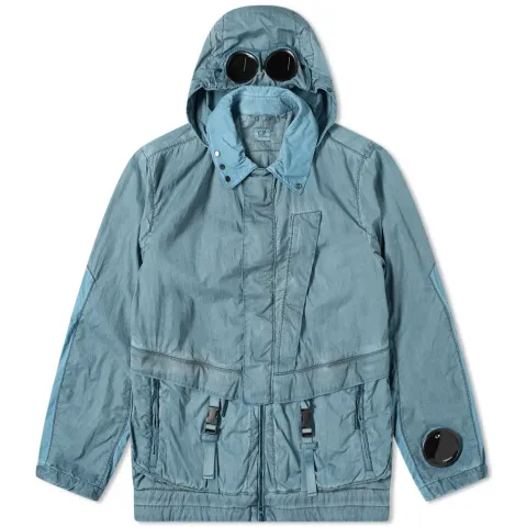 Nylon Garment Dyed Mille Goggle Jacket