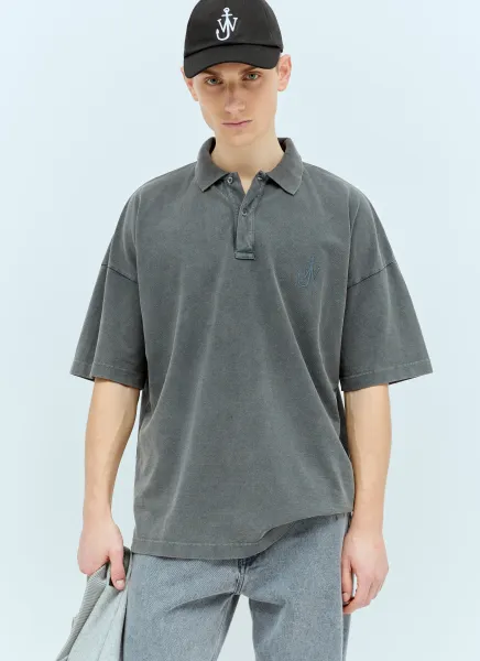 Anchor Embroidery Polo Shirt