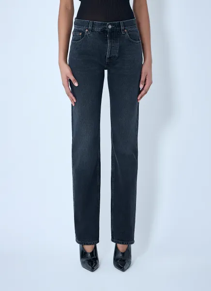 Straight High Rise Jeans