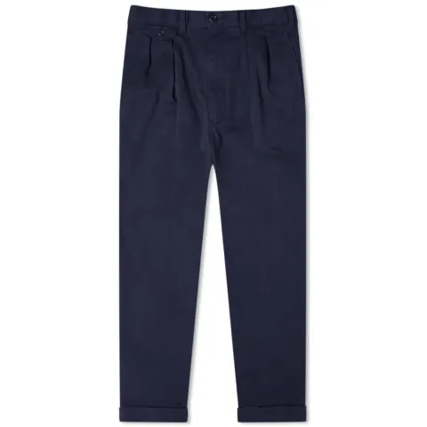 2 Pleat Twill Trouser