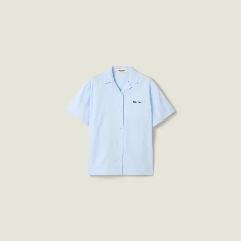 Gingham check shirt