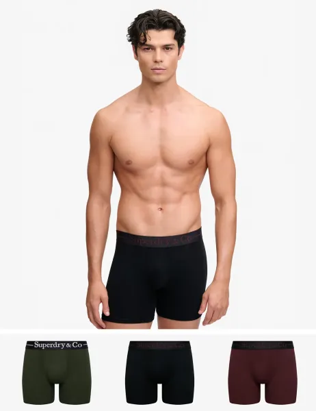 3 Pack Cotton Trunks Multi