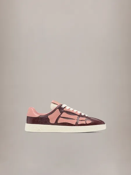 WOMEN - WOMEN'S LIZARD EMBOSSED PACIFIC BONES - Plum