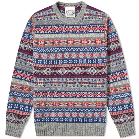 Jamieson's of Shetland Fair Isle Crew