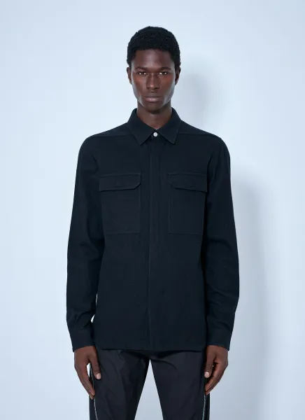 Wool Blend Overshirt