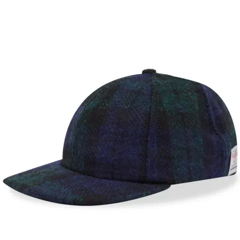 Harris Tweed Plaid 6 Panel Cap