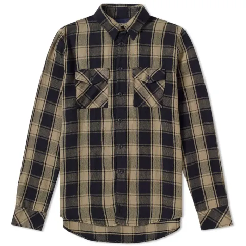 Nudie Sten Block Check Shirt